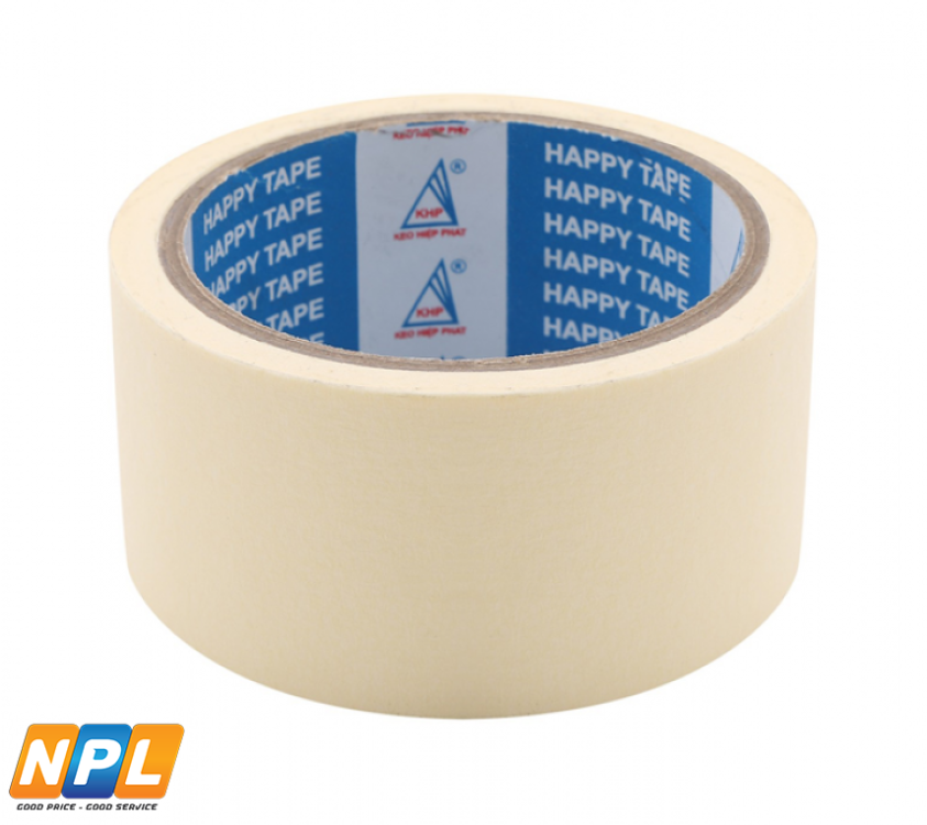 BĂNG KEO HAI MẶT TRẮNG 24MM - 48MM